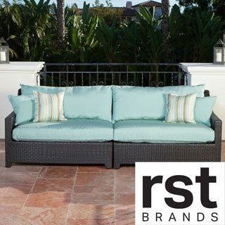 Rst Outdoor Bliss Patio Furniture Sofa