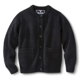 French Toast Girls School Uniform Knit Cardigan Sweater   Black 4