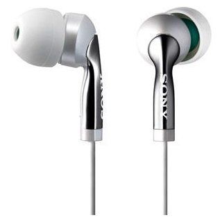 Sony MDR EX57LP Premium Stereo Headphones with Super Slim Earbuds   White Electronics