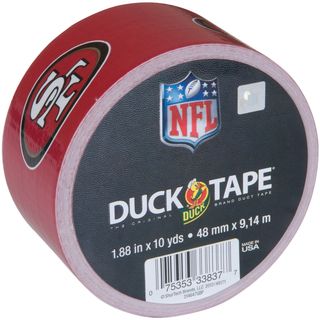 Printed Nfl Duck Tape 1.88x10yd san Francisco 49ers