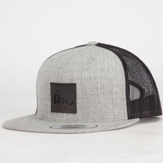 Lark Mens Trucker Hat Grey One Size For Men 239761115