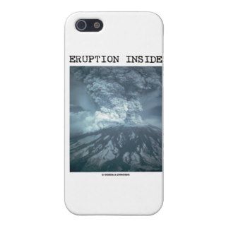 Eruption Inside (Mount St Helens Latent Volcano) Case For iPhone 5