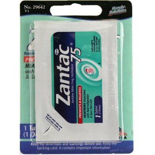 Handy Solutions Zantac 75 mg, 1Tablet Packages (Pack of 18) Health & Personal Care