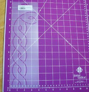 2" Cable Border Quilting Stencil