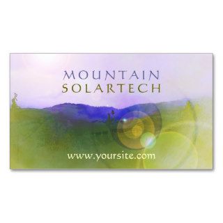 Mountain Solartech Business Card