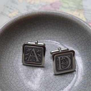 personalised story book cufflinks by posh totty designs boutique