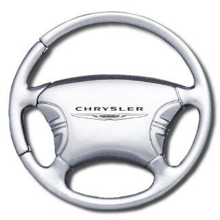 Key Chain Chrysler Chrome Steering Wheel Keychain Fob Custom Design Automotive