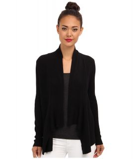 Jones New York L/S Shawl Cardigan Womens Sweater (Black)