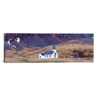 iCanvasArt Panoramic Old Whalers Church, Grytviken, South Georgia