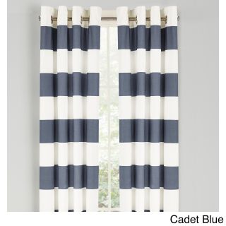 Nautica Cabana Stripe Grommet Top Curtain Panel Pair