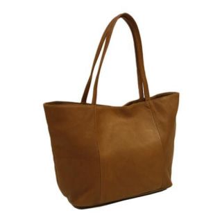 Womens Piel Leather Tote 2807 Saddle Leather