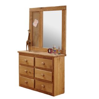 Chelsea Home Mini 6 Drawer Dresser with Mirror