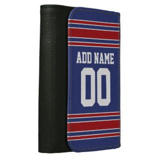 Team Jersey with Custom Name and Number Wallets
