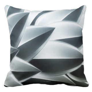 Metallic Feathers Pillow
