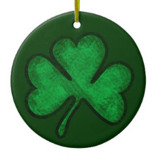 St. Patrick's Day Shamrock Ornament
