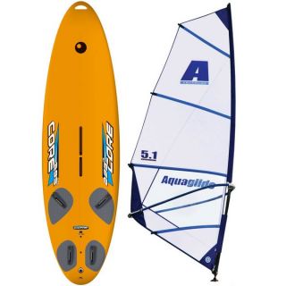 Bic Core 293D Windsurf Board w/ Aquaglide Reflex Rig 6.1