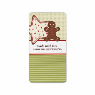 Homemade Goodies Gift Tag Stickers Custom Address Labels