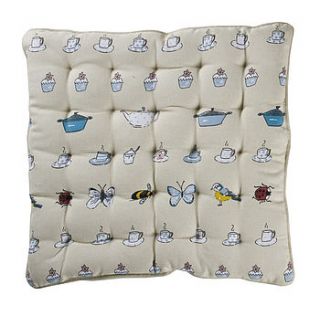 the good life chair pad cushion by sophie allport