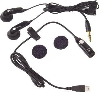 HTC Stereo Headset with Headset Adapter   ExtUSB for HTC Touch Pro 2 Sprint/MyTouch 3G   3.5 mm Cell Phones & Accessories