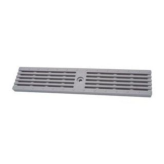 Floor Drain Grate, 4 1/8In W, 20In L   Bathroom Sink And Tub Drain Strainers  
