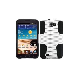 ASMYNA White/ Black Case for Samsung i717/ Galaxy Note T879 Eforcity Cases & Holders