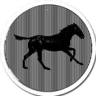Galloping Horse   Large 11 Inch CineSpinner   Animated Suncatcher  Patio, Lawn & Garden