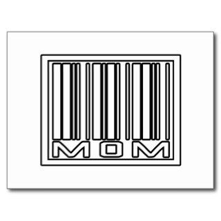 Barcode Mom Postcards