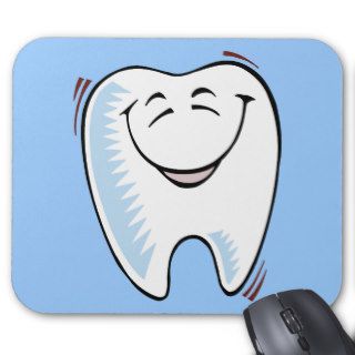 Tooth Smile Smiling ~ Dental Dentist Hygienist Mouse Pads