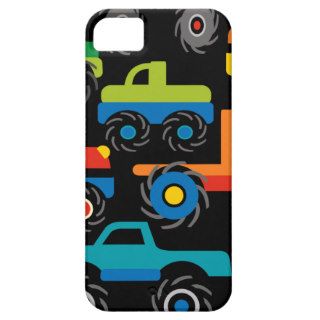 Cool Monsters Trucks Transportation Gifts for Boys iPhone 5 Cases