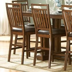 Harper Mission Oak 24 inch Counter Dini Bar Stools