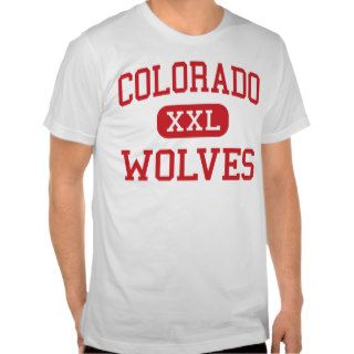 Colorado   Wolves   High   Colorado City Texas T shirts