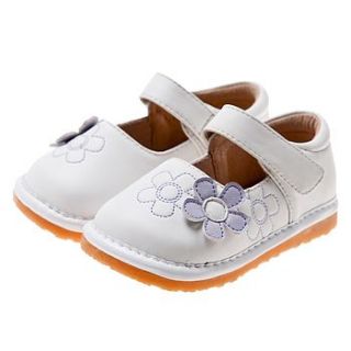 beth girl's infant leather squeaky shoes by my little boots