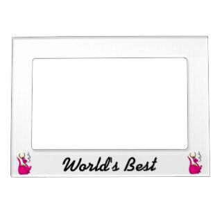 Hot Pink Little Dragon Cute.png Magnetic Frames
