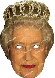 Queen Elizabeth Ii Celebrity Face Mask Toys & Games