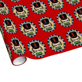 Christmas Nutcracker Holiday wrapping paper