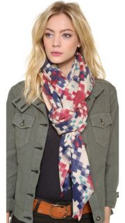 YARNZ Dotted Square Cashmere Scarf