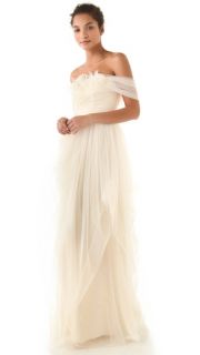 Love, Yu Off Shoulder Tulle Gown