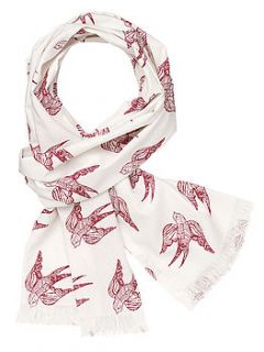 katia swallows scarf by étoile home