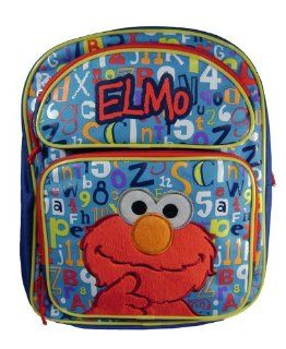 Sesame Street Elmo with Numbers and Letters Large Backpack Toys & Games