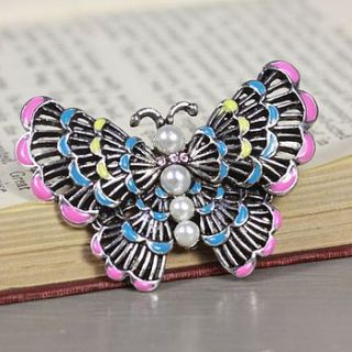 butterfly brooch by lisa angel