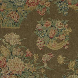 Ralph Lauren Harlington Floral Brown Fabric   by the Yard   Wallpaper