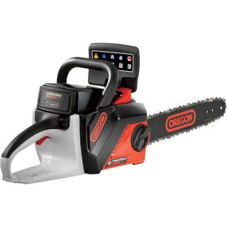 OREGON PowerNow 40V Max* Cordless Electric Chain Saw — 14in. Bar, 1.25Ah, with B500S 40V MAX* Lithium Ion Battery, Model# CS250S  Cordless Chain Saws