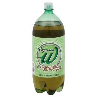 Wgmns W Soda, Ginger Ale, Diet, 2 Liter, Gluten Free. Lactose Free. Vegan. Caffeine Free, (Pack of 4)  Soda Soft Drinks  Grocery & Gourmet Food