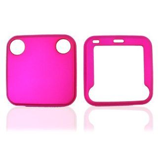 Hot Pink Nokia Twist 7705 Rubberized Matte Hard Plastic Case Cover [Anti Slip]; Perfect Fit as Best Coolest Design Cases for Twist 7705/Nokia 7705 Compatible with Verizon, AT&T, Sprint,T Mobile and Unlocked Phones Electronics