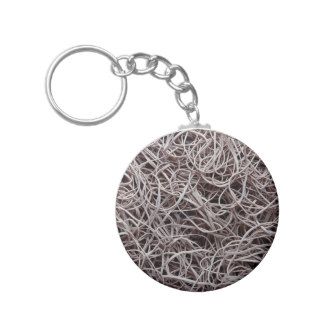 Rubber bands key chain