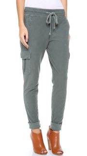 James Perse Knit Twill Cargo Pants