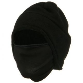 Fleece Contour Beanie Mask   Black at  Mens Clothing store Balaclavas Headwear