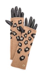Juicy Couture Leopard Mitt Gloves