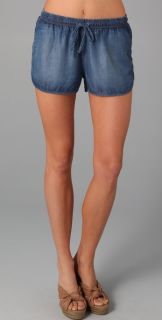 7 For All Mankind Chambray Running Shorts