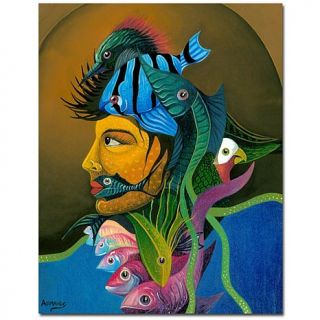 Armando Looking at You Canvas Art Giclée Print